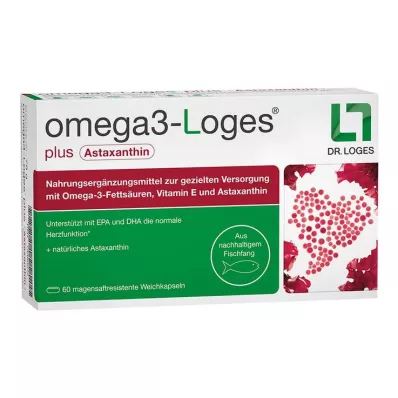 Omega 3-Loges plus capsules, 60 pieces Omega 3-Loges plus capsules, 60 pieces