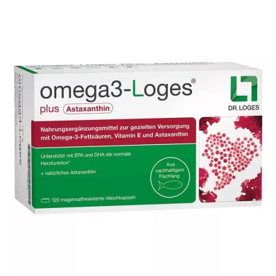 OMEGA3-Loges plus Capsules, 120 Capsules