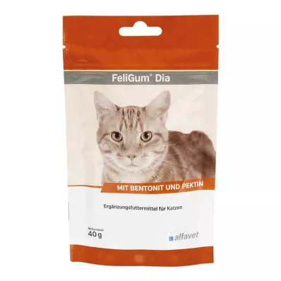 FELIGUM Dia chewing drops for cats, 40 g