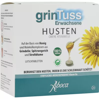 GRINTUSS Adults with Poliresin tablets, 30 g