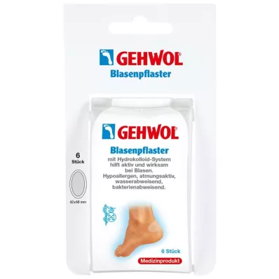 GEHWOL Blister plaster, large, 6 pcs GEHWOL Blister plaster, large, 6 pcs