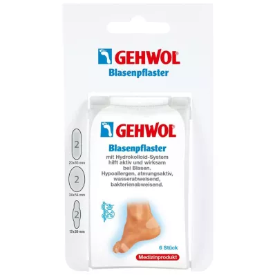 GEHWOL Blister plaster assorted, 6 pcs GEHWOL Blister plaster assorted, 6 pcs