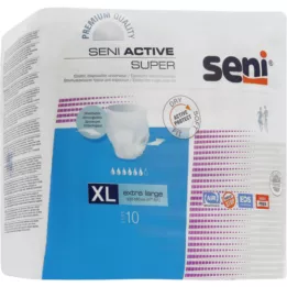 SENI Active Super incontinence briefs disposable XL, 10 pcs
