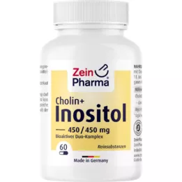 CHOLIN-INOSITOL 450/450 mg per veg. capsule, 60 pcs
