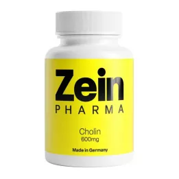 CHOLIN 600 mg pure from bitartrate veg.capsules, 60 pcs