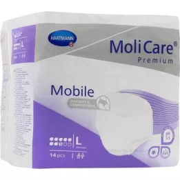 MOLICARE Premium Mobile 8 drops size L, 14 pcs