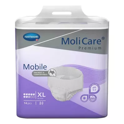 MOLICARE Premium Mobile 8 drops size XL, 14 pcs MOLICARE Premium Mobile 8 drops size XL, 14 pcs
