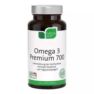 NICAPUR Omega-3 Premium 700 Capsules, 60 Capsules NICAPUR Omega-3 Premium 700 Capsules, 60 Capsules