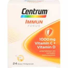 CENTRUM Focus Immune 1000 mg Vitamin C+D Sticks, 24 pcs
