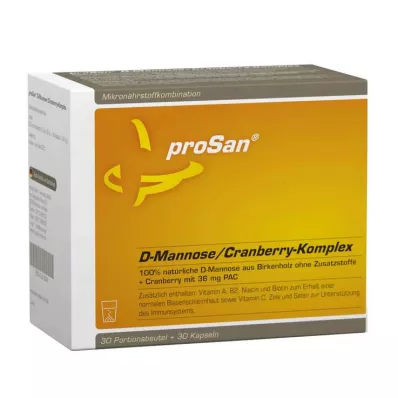 Prosan D-Mannose / Cranberry Complex, 2X30 pcs Prosan D-Mannose / Cranberry Complex, 2X30 pcs