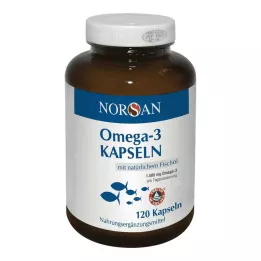 NORSAN Omega-3 Capsules, 120 Capsules