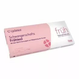 CYCLOTEST Early pregnancy test 10 mlU/ml urine, 1 pc