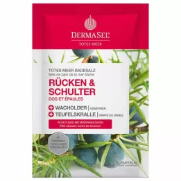 DERMASEL Dead Sea bath salt back &amp; Shoulder, 80 g