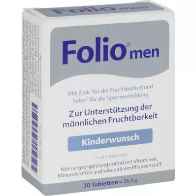 FOLIO men tablets, 30 pcs