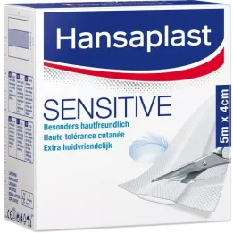 HANSAPLAST Sensitive plaster 4 cmx5 m roll, 1 pc