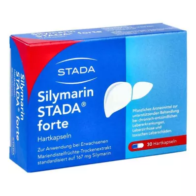Silymarin STADA forte hard capsules for liver diseases (30 pieces) Silymarin STADA forte hard capsules for liver diseases (30 pieces)