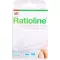 RATIOLINE Wound dressing 7x5 cm sterile, 5 pcs