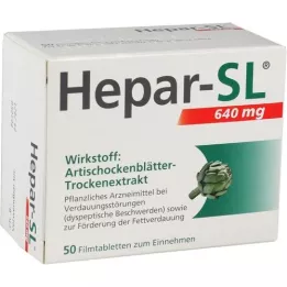 HEPAR-SL 640 mg film-coated tablets, 50 pcs