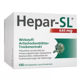 Hepar-SL® 640 mg film-coated tablets, 100 pcs