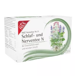 H&S Sleep and Nerve Tea N Filter Pouches, 20X2.0 g