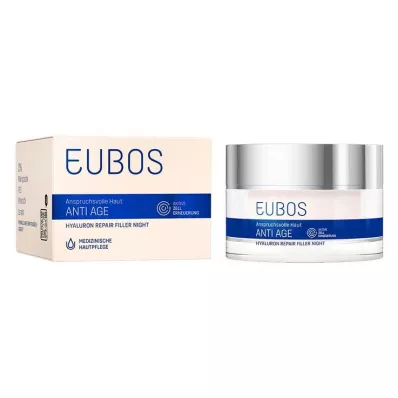 EUBOS ANTI-AGE Hyaluron Repair Filler Night Cream, 50 ml EUBOS ANTI-AGE Hyaluron Repair Filler Night Cream, 50 ml