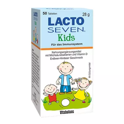 Lacto Seven Kids tablets, 50 pcs