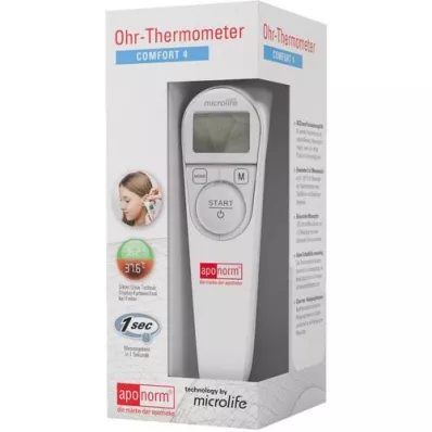 APONORM Clinical thermometer Ear Comfort 4, 1 pc