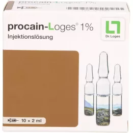 PROCAIN-Loges 1% Solution for Injection Ampoules, 10X2 ml