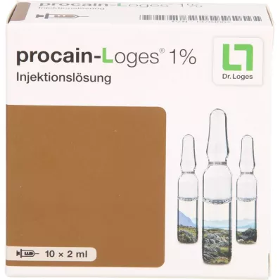 PROCAIN-Loges 1% Solution for Injection Ampoules, 10X2 ml