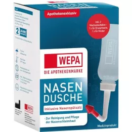 WEPA Nasal douche with 10x2.95 g nasal rinsing salt, 1 p
