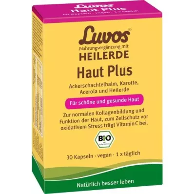 LUVOS Healing Earth Organic Skin Plus Capsules, 30 Capsules