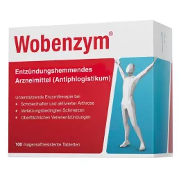 WOBENZYM enteric-coated tablets, 100 pcs