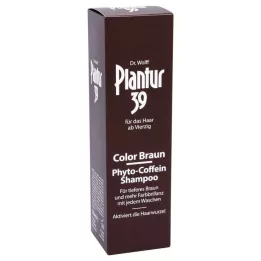 PLANTUR 39 Color Brown Phyto-Caffeine Shampoo, 250 ml