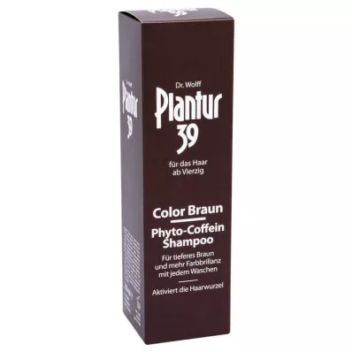 PLANTUR 39 Color Brown Phyto-Caffeine Shampoo, 250 ml PLANTUR 39 Color Brown Phyto-Caffeine Shampoo, 250 ml