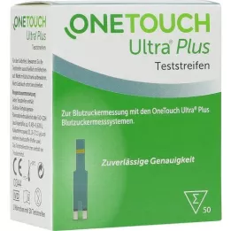ONE TOUCH Ultra Plus Test Strips, 1X50 pc