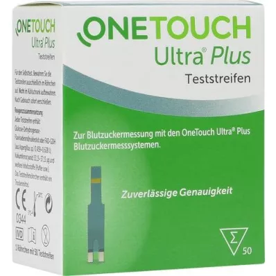 ONE TOUCH Ultra Plus Test Strips, 1X50 pc