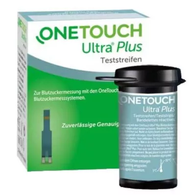 ONE TOUCH Ultra Plus Test Strips, 1X50 pc