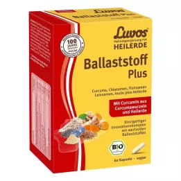 LUVOS Healing Earth Organic Dietary Fibre Plus Capsules, 60 Capsules
