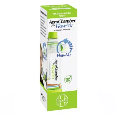 AEROCHAMBER Kids with mouthpiece for children from 5 years green, 1 pc AEROCHAMBER Kids with mouthpiece for children from 5 years green, 1 pc