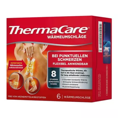 THERMACARE Heat pads for localised pain, 6 pcs THERMACARE Heat pads for localised pain, 6 pcs