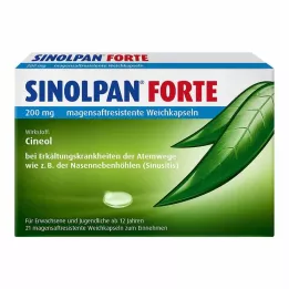 SINOLPAN forte 200 mg enteric-coated soft capsules, 21 pcs