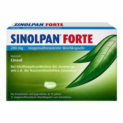 SINOLPAN® FORTE 200 mg soft capsules, 21 pcs