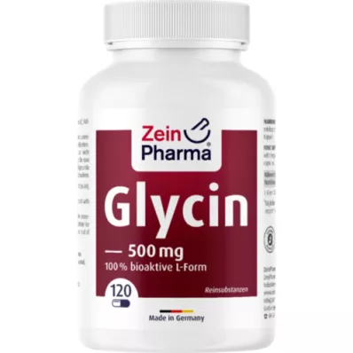 GLYCIN 500 mg in veg.HPMC Capsules ZeinPharma, 120 pcs