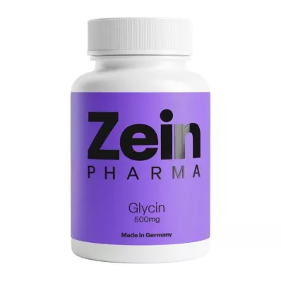 GLYCIN 500 mg in veg.HPMC Capsules ZeinPharma, 120 pcs