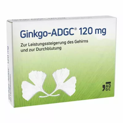 GINKGO ADGC 120 mg film-coated tablets, 20 pcs GINKGO ADGC 120 mg film-coated tablets, 20 pcs