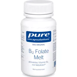 PURE ENCAPSULATIONS B12 Folate melt lozenges, 90 pcs