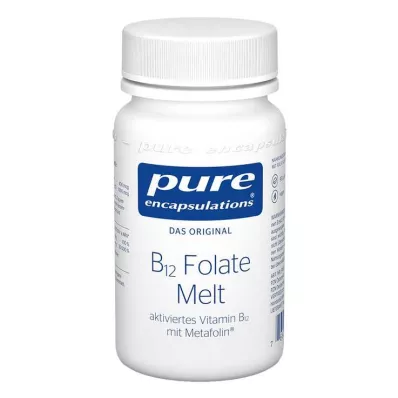 PURE ENCAPSULATIONS B12 Folate melt lozenges, 90 pcs