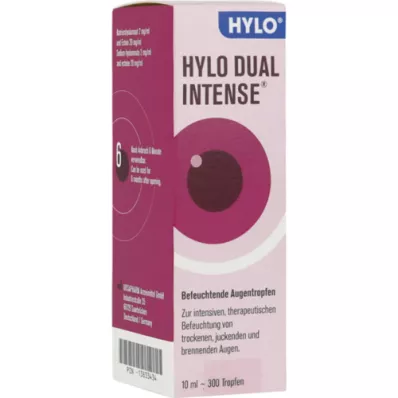 HYLO DUAL intense eye drops, 10 ml