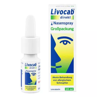 Livocab direct nasal spray for allergies, 10 ml