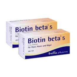 BIOTIN BETA 5 tablets, 200 pcs